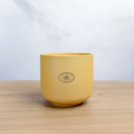 أصيص رخام للنباتات متعدد الالوان 13 سم - اصفر