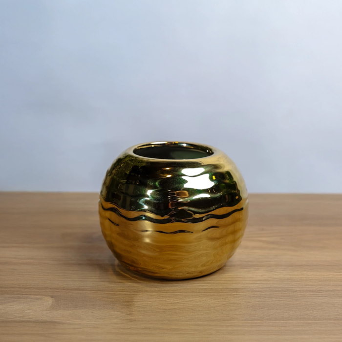 حوض ذهبي دائري 10 سم